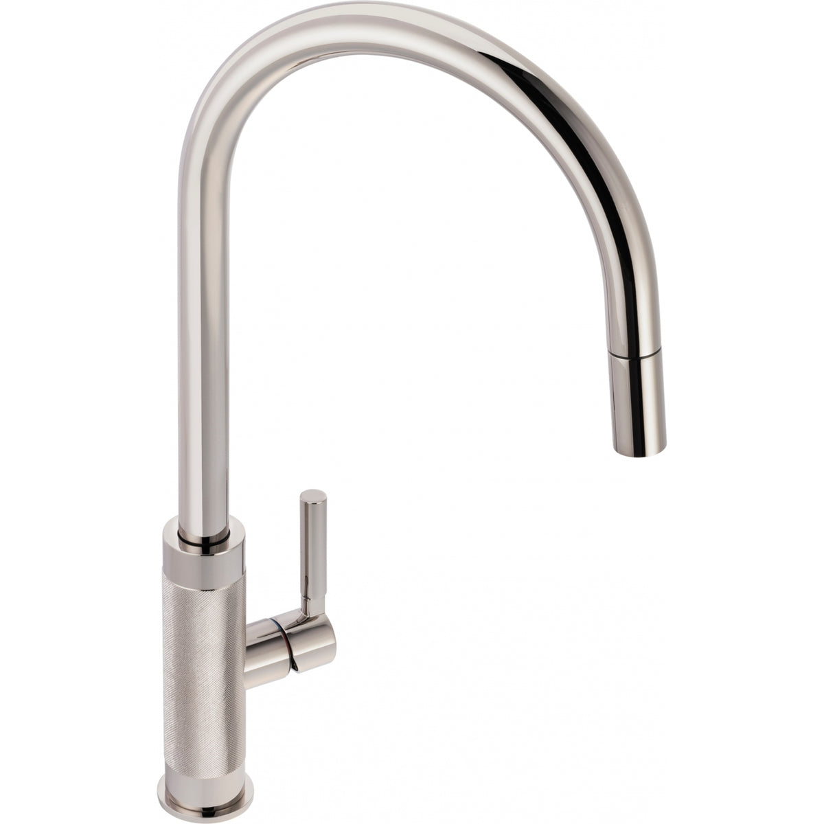 Franke Tessuto Pull-Down Nozzle Tap-Polished Nickel | The Tap Specialist