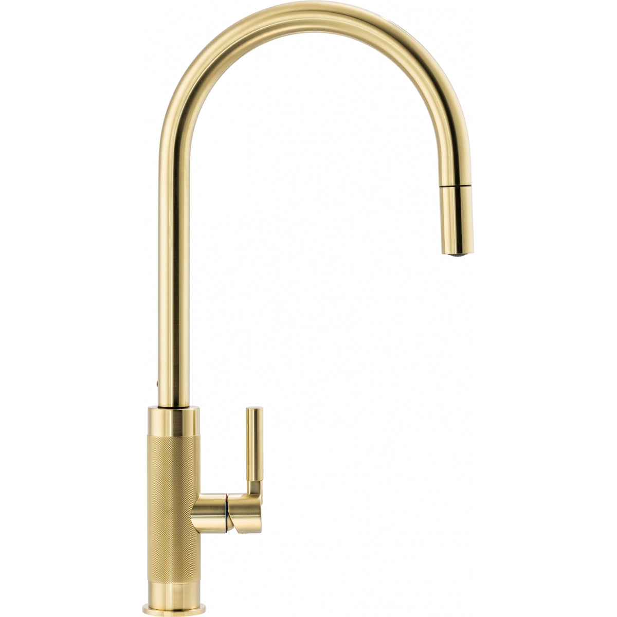 Franke Tessuto Pull-Down Nozzle Tap-Brushed Gold | The Tap Specialist