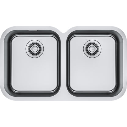 Franke Smart SRX 120-34-34 Double Bowl Kitchen Sink | The Tap Specialist