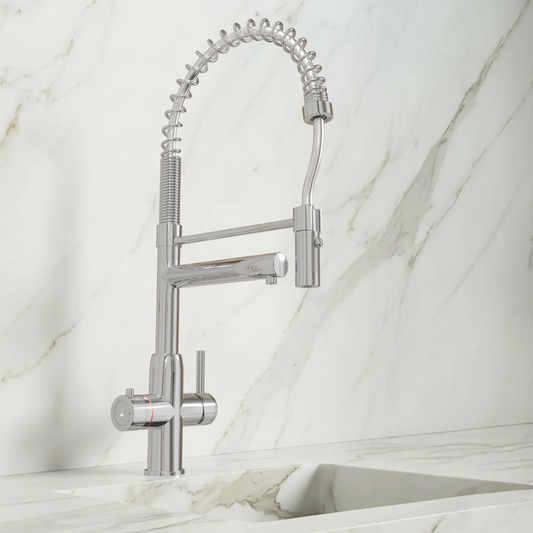 Hanström Spring Pro 3-in-1 Chrome Tap | Free UK Delivery