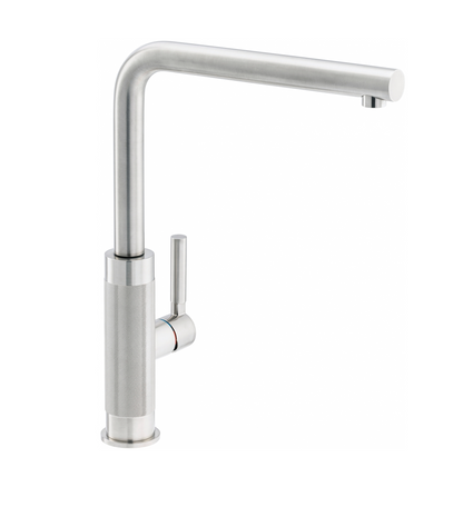 Franke Tessuto L Spout Swivel Kitchen Tap – Stainless Steel
