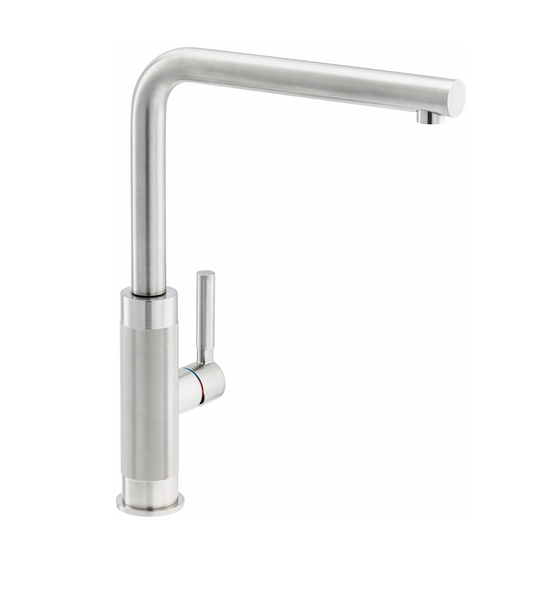 Franke Tessuto L Spout Swivel Kitchen Tap – Stainless Steel
