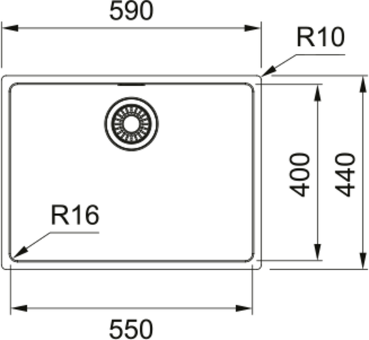 Franke Maris MRX 210/110-55 Inset Kitchen Sink | The Tap Specialist