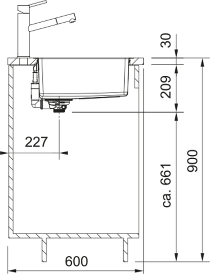Franke Maris MRX 210/110-55 Inset Kitchen Sink | The Tap Specialist