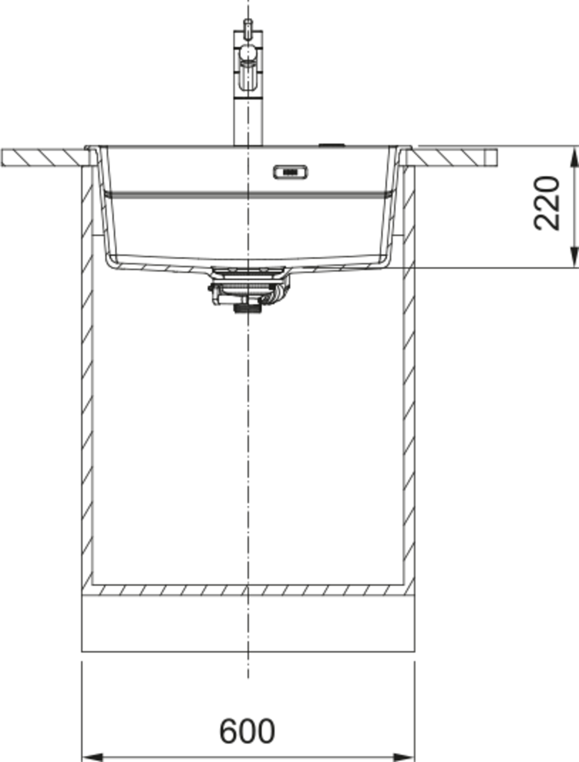 Franke Kubus 2 Pro KNG 610-53 FTL Inset Sink | The Tap Specialist