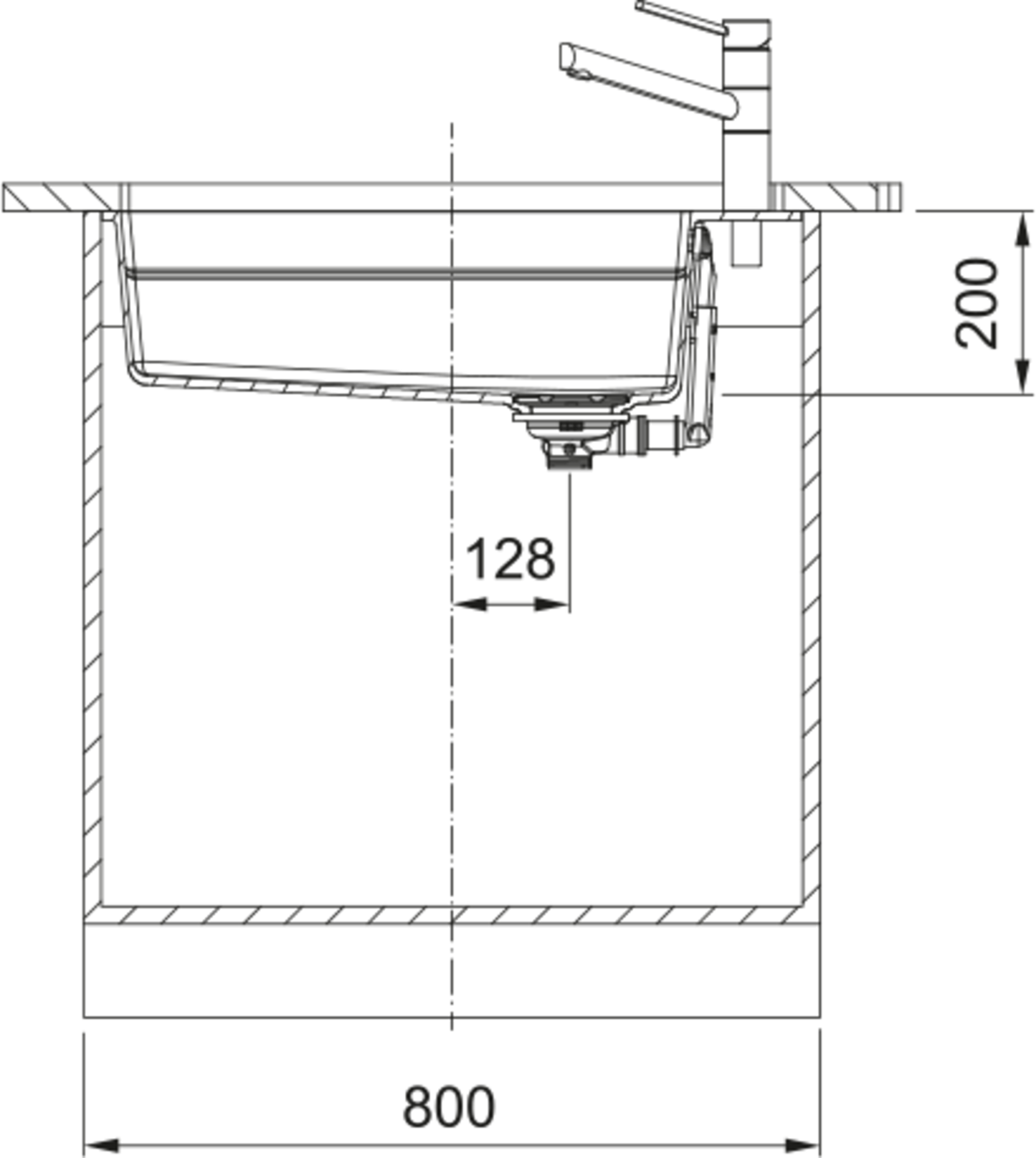 Franke Kubus 2 Pro KNG 110-62 Undermount Sink | The Tap Specialist