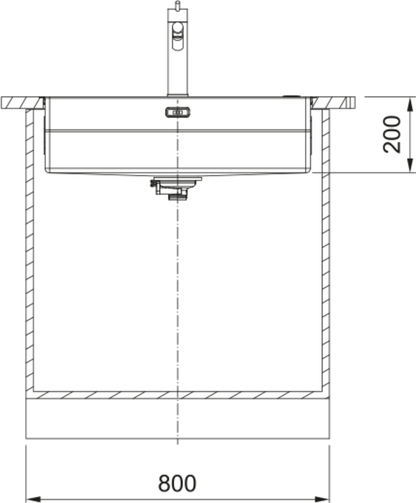 Franke Box Pro BXX PRO 210-70 TL Inset Sink | The Tap Specialist