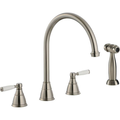 Abode Astbury 3 Part Mixer Tap With/Without Integrated Hand Spray - The Tap Specialist