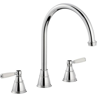 Abode Astbury 3 Part Mixer Tap With/Without Integrated Hand Spray - The Tap Specialist