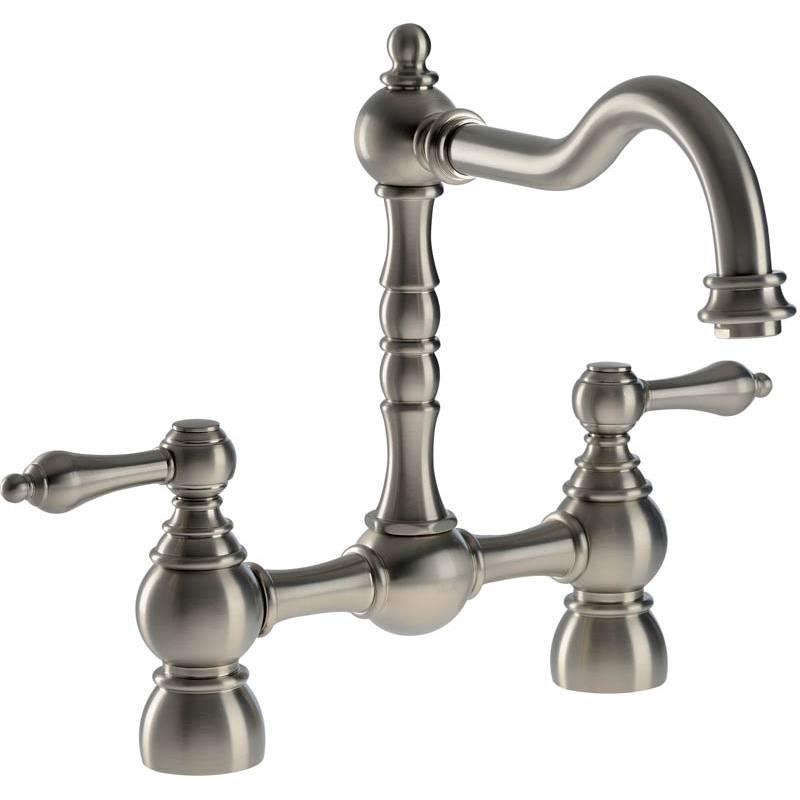 Abode Bayenne Bridge Mixer Dual Lever Tap With/out Integrated Hand Spray - The Tap Specialist