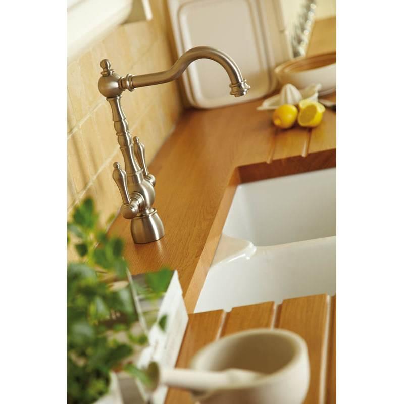 Abode Bayenne Monobloc Dual Lever Tap With or Without Integrated Handspray AT3027 - The Tap Specialist