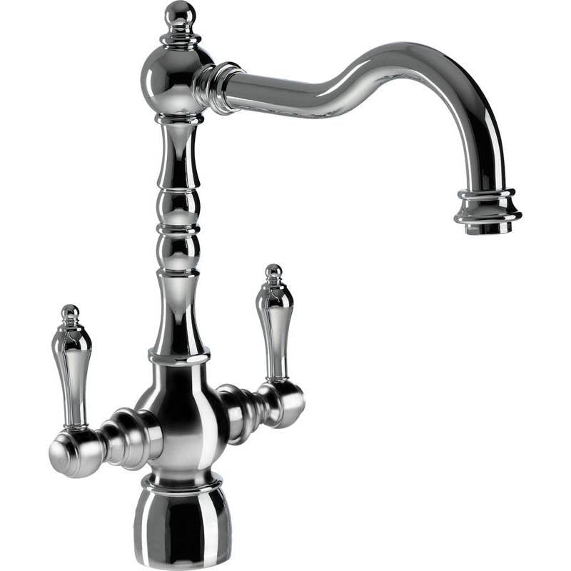 Abode Bayenne Monobloc Dual Lever Tap With or Without Integrated Handspray AT3027 - The Tap Specialist