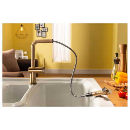 Abode Fraction Pull - Out Mixer Tap - The Tap Specialist