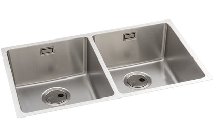 Abode Matrix R15 2B 700mm Undermount/Inset Sink - St/Steel - The Tap Specialist