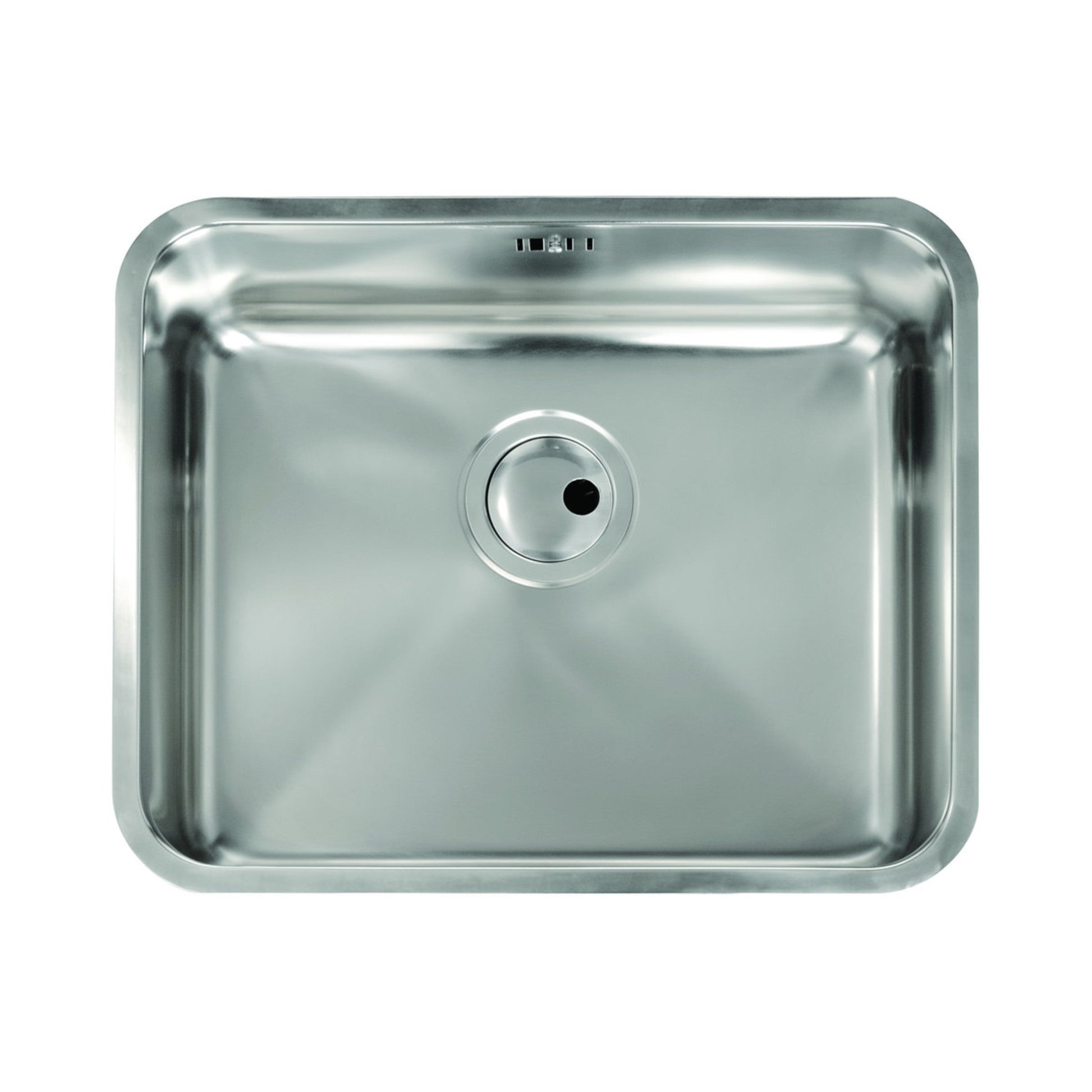 Abode Matrix R50 1B 500mm Undermount Sink - Stainless Steel - The Tap Specialist