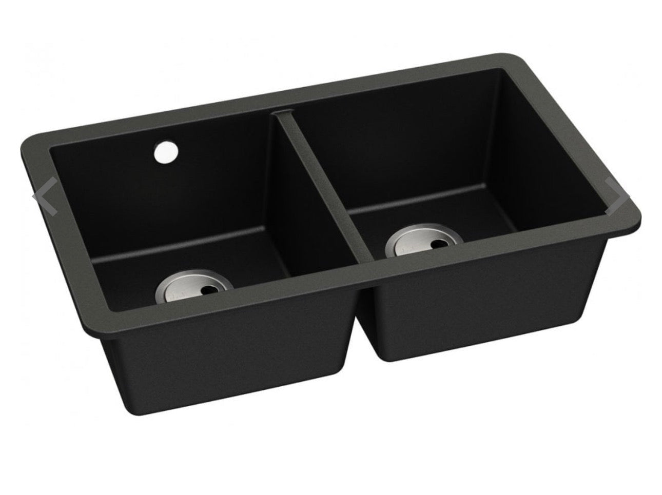 Abode Matrix Sq GR15 2B Granite Undermount Sink - The Tap Specialist