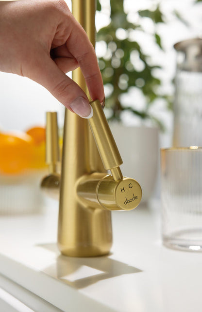 Abode Organico Boiling Water Tap Brass - The Tap Specialist