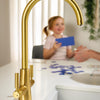 Abode Organico Boiling Water Tap Brass - The Tap Specialist