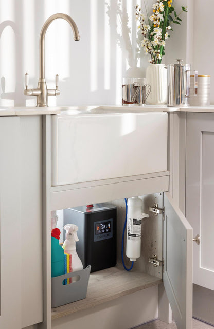 Abode Organico PVD Brass Boiling Water Tap & undercounter ProBoil Boiler 
Tank The Tap Specialist