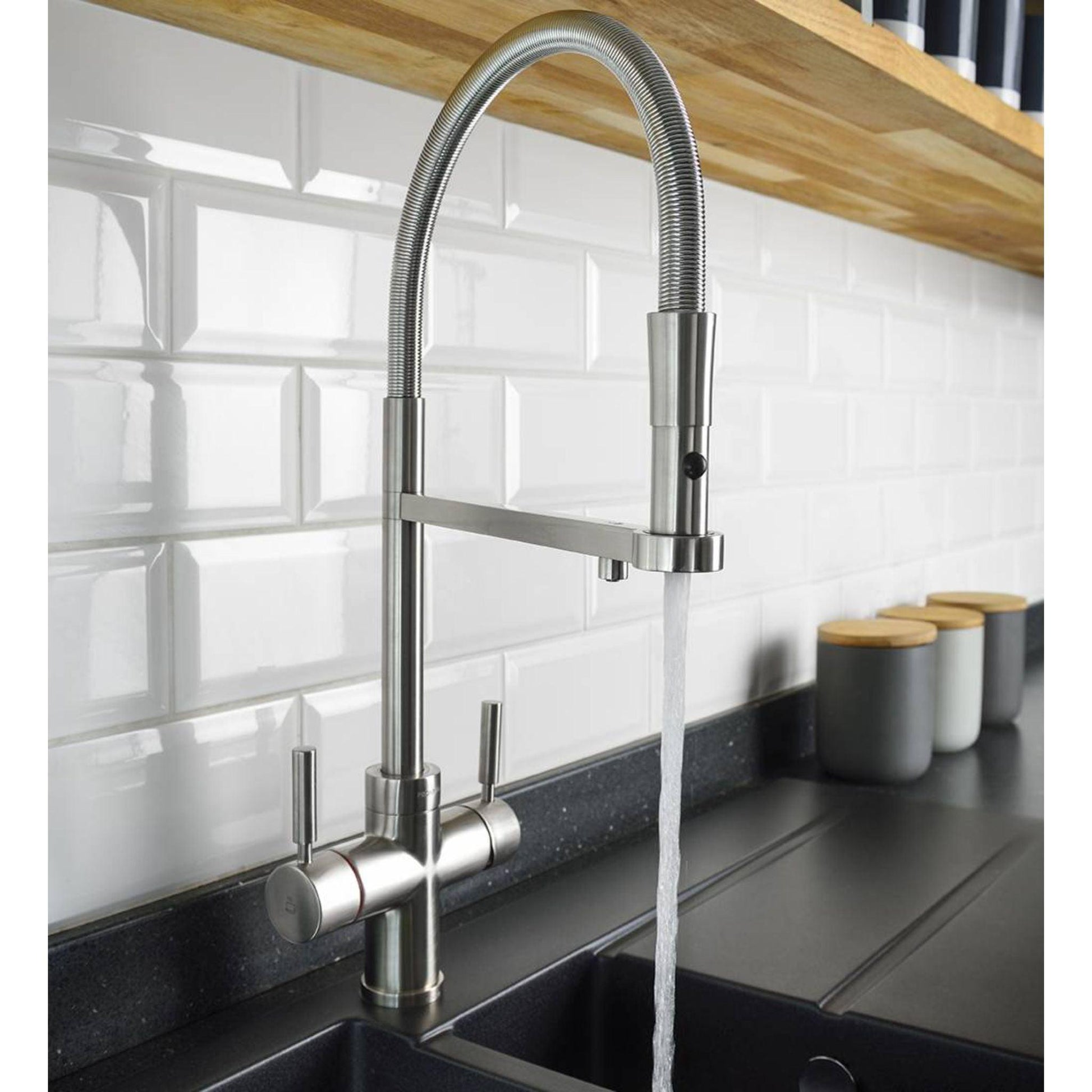 Abode Pronteau Professional 3 in 1 Monobloc Tap - The Tap Specialist