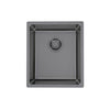 Alveus Kombino 20 - Monarch Single Bowl Anthracite Sink 1124289N for 400mm Cabinet - The Tap Specialist