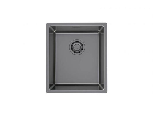 Alveus Kombino 20 - Monarch Single Bowl Anthracite Sink 1124289N for 400mm Cabinet - The Tap Specialist