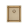 Alveus Kombino 20 - Monarch Single Bowl Bronze Sink for 400mm Cabinet - The Tap Specialist