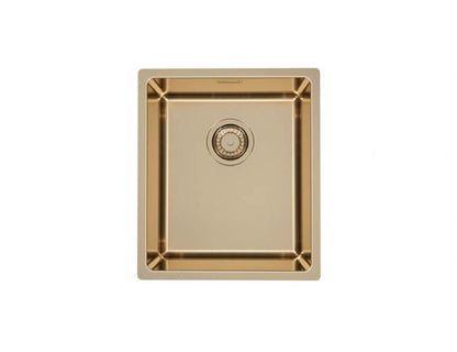 Alveus Kombino 20 - Monarch Single Bowl Bronze Sink for 400mm Cabinet - The Tap Specialist