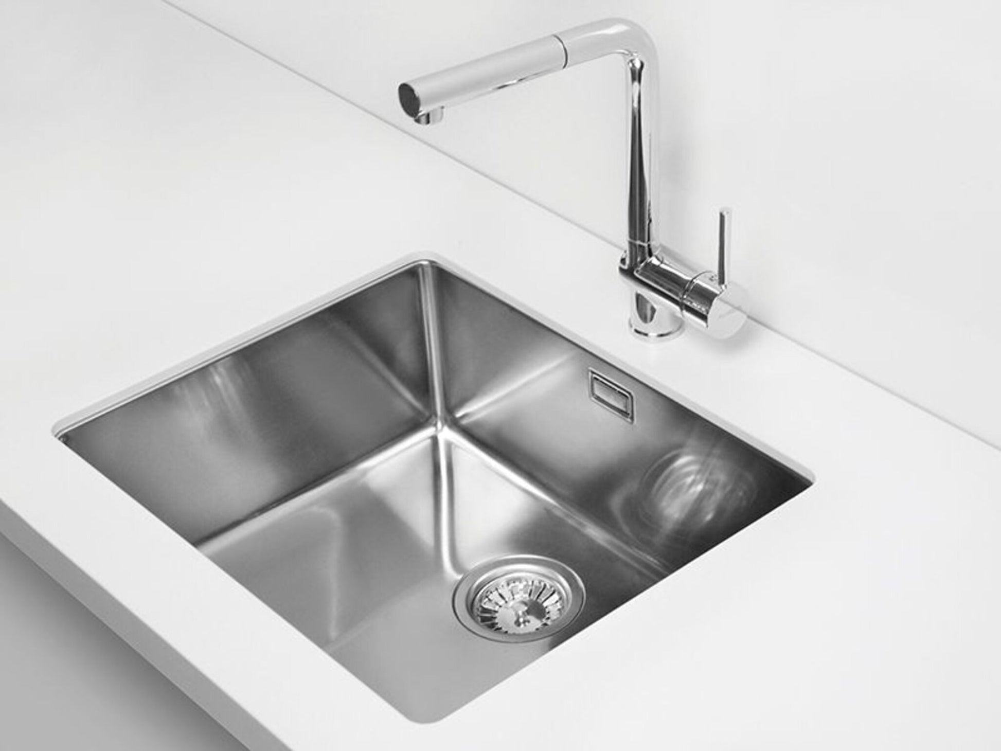 Alveus Kombino 30 Single Bowl Stainless Steel Sink for 450mm Cabinet - The Tap Specialist