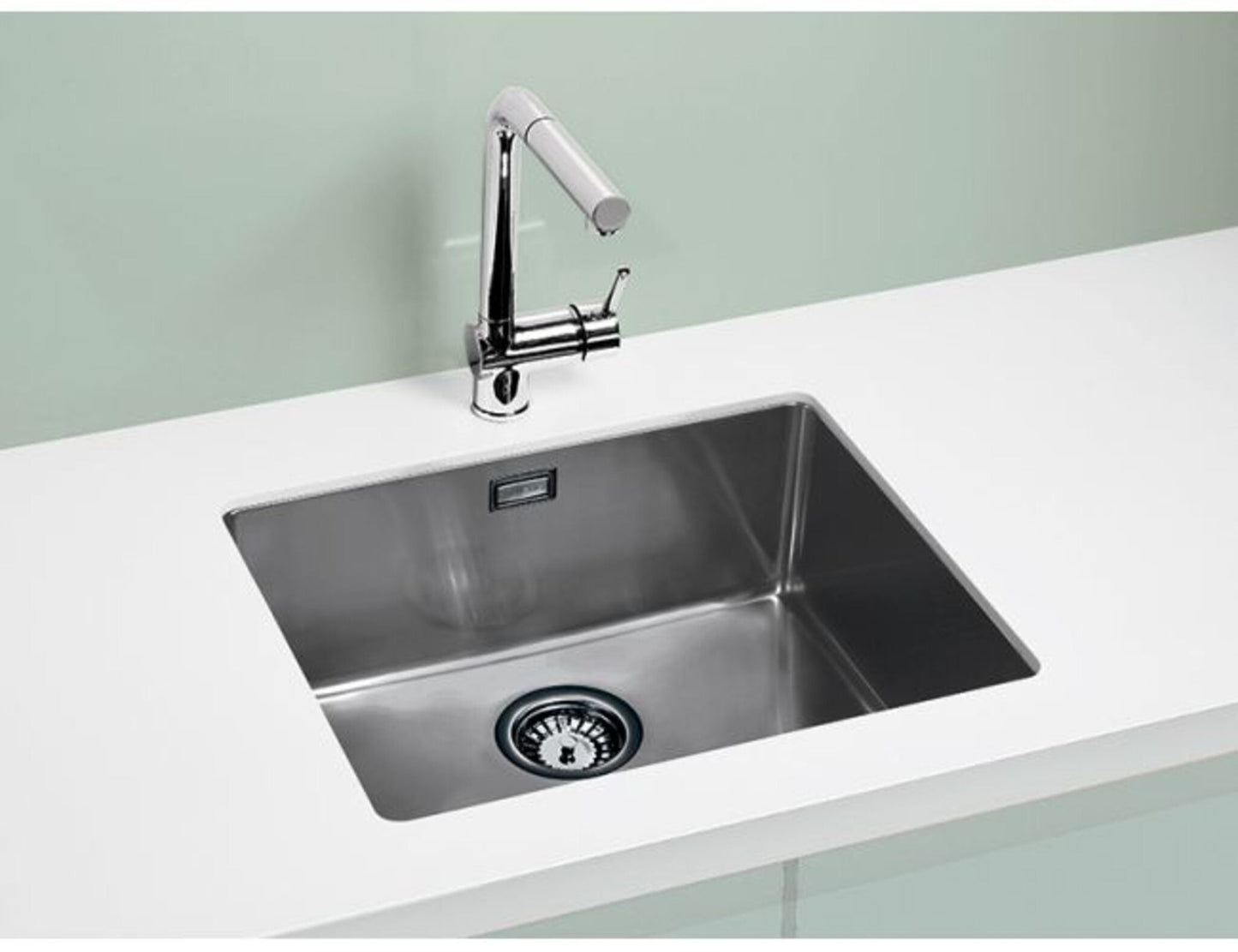 Alveus Kombino 50 - Monarch Single Bowl Anthracite Sink 1122673N for 600mm Cabinet - The Tap Specialist