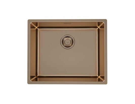 Alveus Kombino 50 - Monarch Single Bowl Copper Sink 1120381N for 600mm Cabinet - The Tap Specialist