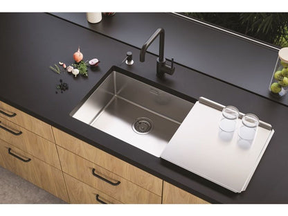 Alveus Kombino 50 Single Bowl Stainless Steel Sink 1100237N for 600mm Cabinet - The Tap Specialist