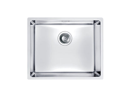 Alveus Kombino 50 Single Bowl Stainless Steel Sink 1100237N for 600mm Cabinet - The Tap Specialist