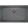 Alveus Monarch Quadrix 60 - Single Bowl Anthracite Sink 1122730N for 800 - 900mm Cabinet - The Tap Specialist