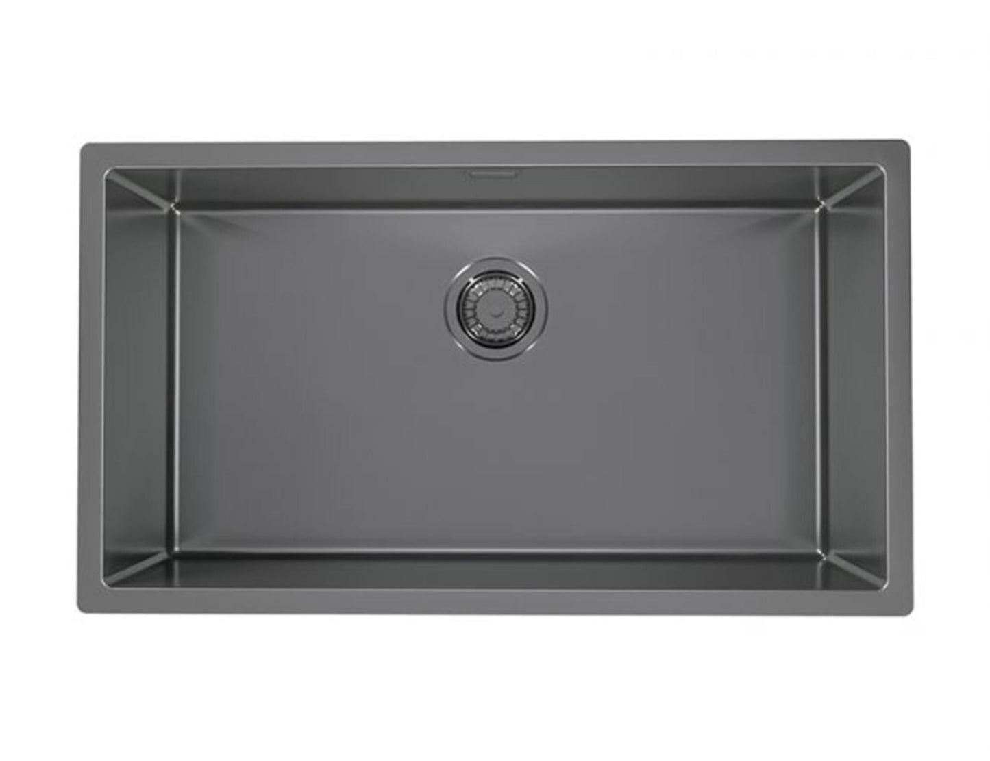 Alveus Monarch Quadrix 60 - Single Bowl Anthracite Sink 1122730N for 800 - 900mm Cabinet - The Tap Specialist