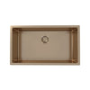 Alveus Monarch Quadrix 60 - Single Bowl Copper Sink 1122729N for 800-900mm Cabinet - The Tap Specialist