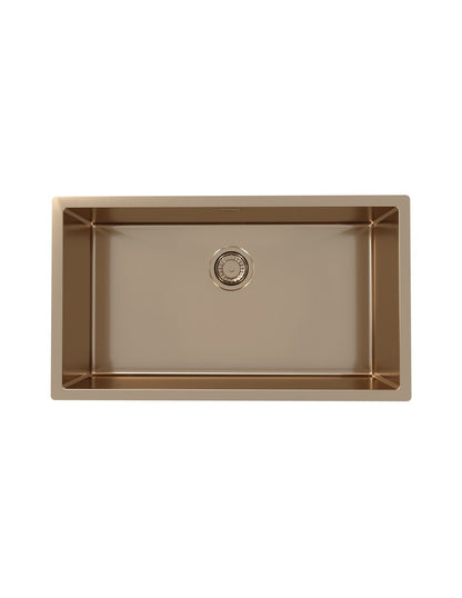 Alveus Monarch Quadrix 60 - Single Bowl Copper Sink 1122729N for 800-900mm Cabinet - The Tap Specialist