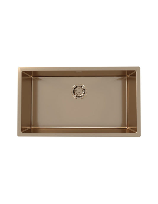 Alveus Monarch Quadrix 60 - Single Bowl Copper Sink 1122729N for 800-900mm Cabinet - The Tap Specialist
