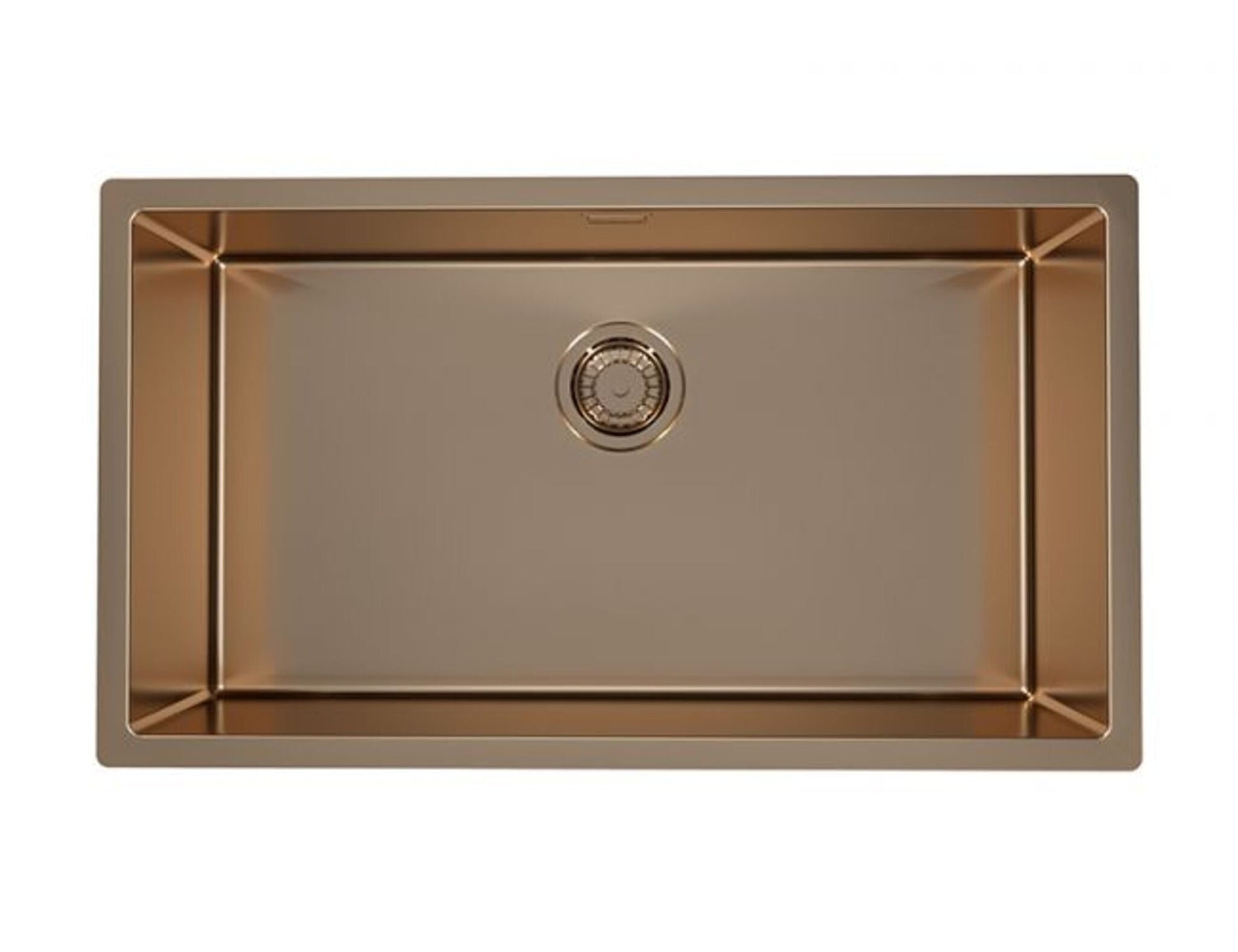 Alveus Monarch Quadrix 60 - Single Bowl Copper Sink 1122729N for 800 - 900mm Cabinet - The Tap Specialist