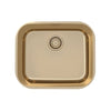 Alveus Variant 10 U - Monarch Single Bowl Bronze Sink 1113581N for 600mm Cabinet - The Tap Specialist