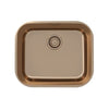 Alveus Variant 10 U - Monarch Single Bowl Copper Sink 1113580N for 600mm Cabinet - The Tap Specialist