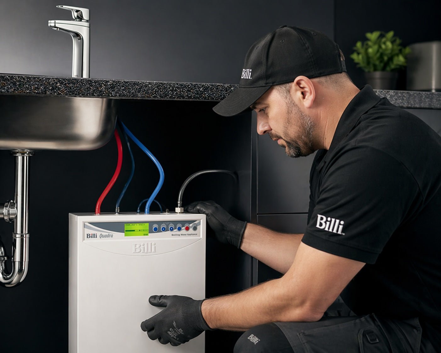 Billi Boiling or Filter Tap Professional Engineer Installation - The Tap Specialist