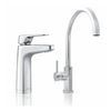 Billi Quadra Plus 9 with XL Levered Dispenser & Gooseneck Mixer - The Tap Specialist