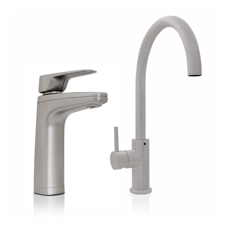 Billi Quadra Plus 9 with XL Levered Dispenser & Gooseneck Mixer - The Tap Specialist