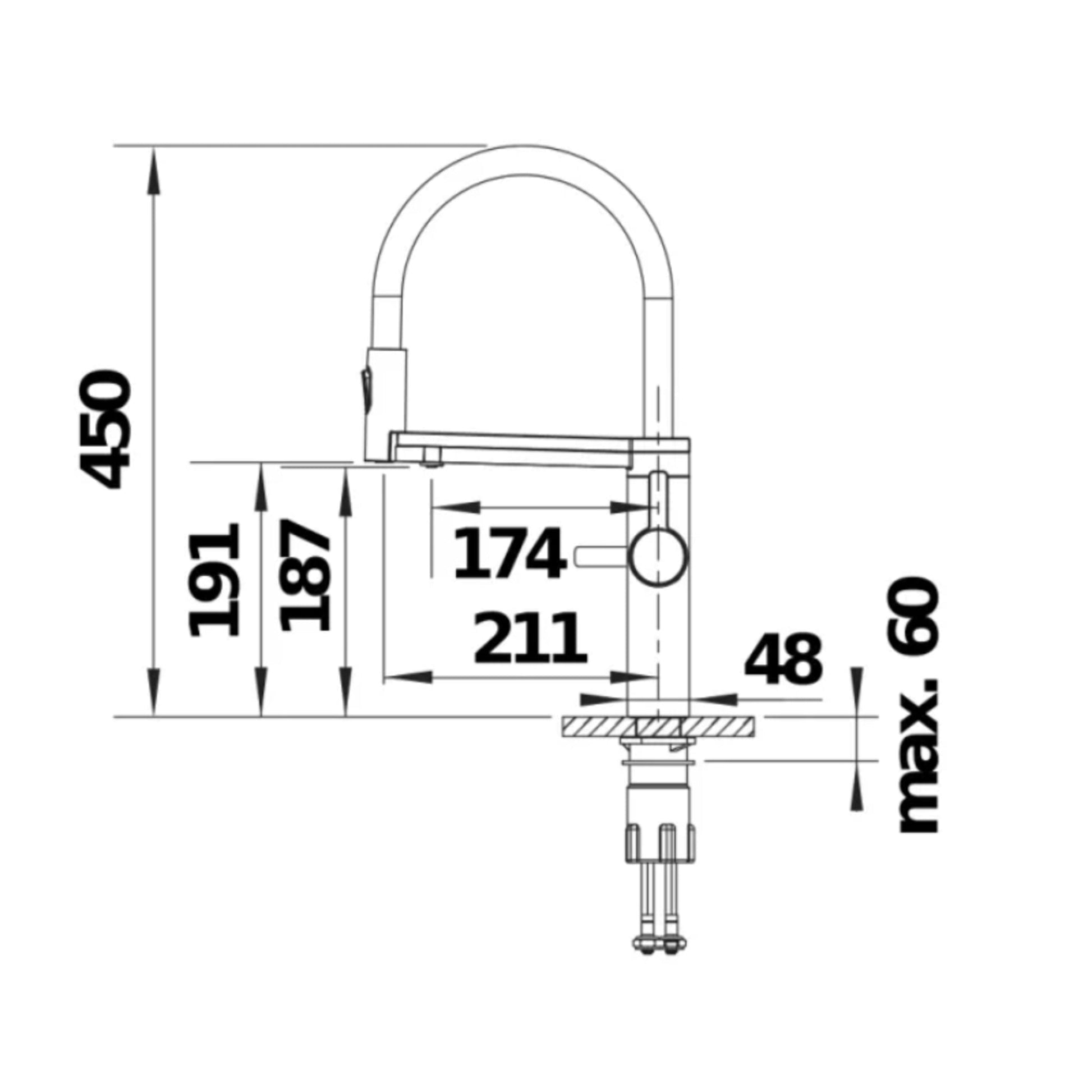 Blanco CHOICE.AII Icona Boiling Kitchen Tap - The Tap Specialist