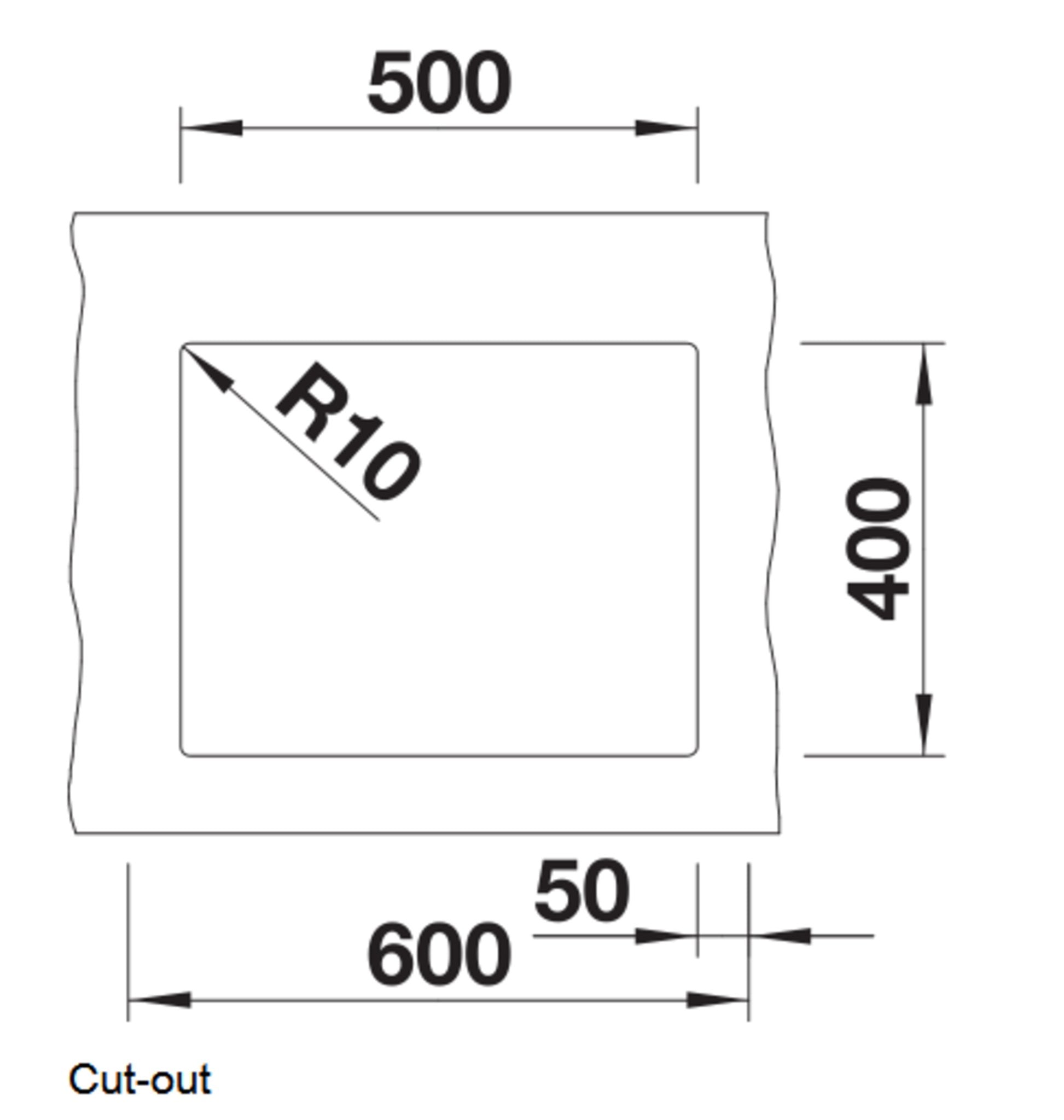 Blanco SUBLINE 500 - U Level Silgranit 1 Bowl Undermount Kitchen Sink - The Tap Specialist