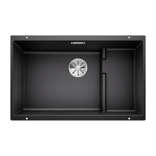 Blanco SUBLINE 700 - U Level Silgranit 1.5 Bowl Undermount Anthracite Kitchen Sink - 523538 - The Tap Specialist