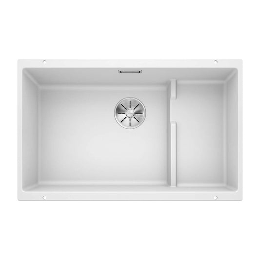 Blanco SUBLINE 700 - U Level Silgranit 1.5 Bowl Undermount White Kitchen Sink - 523542 - The Tap Specialist