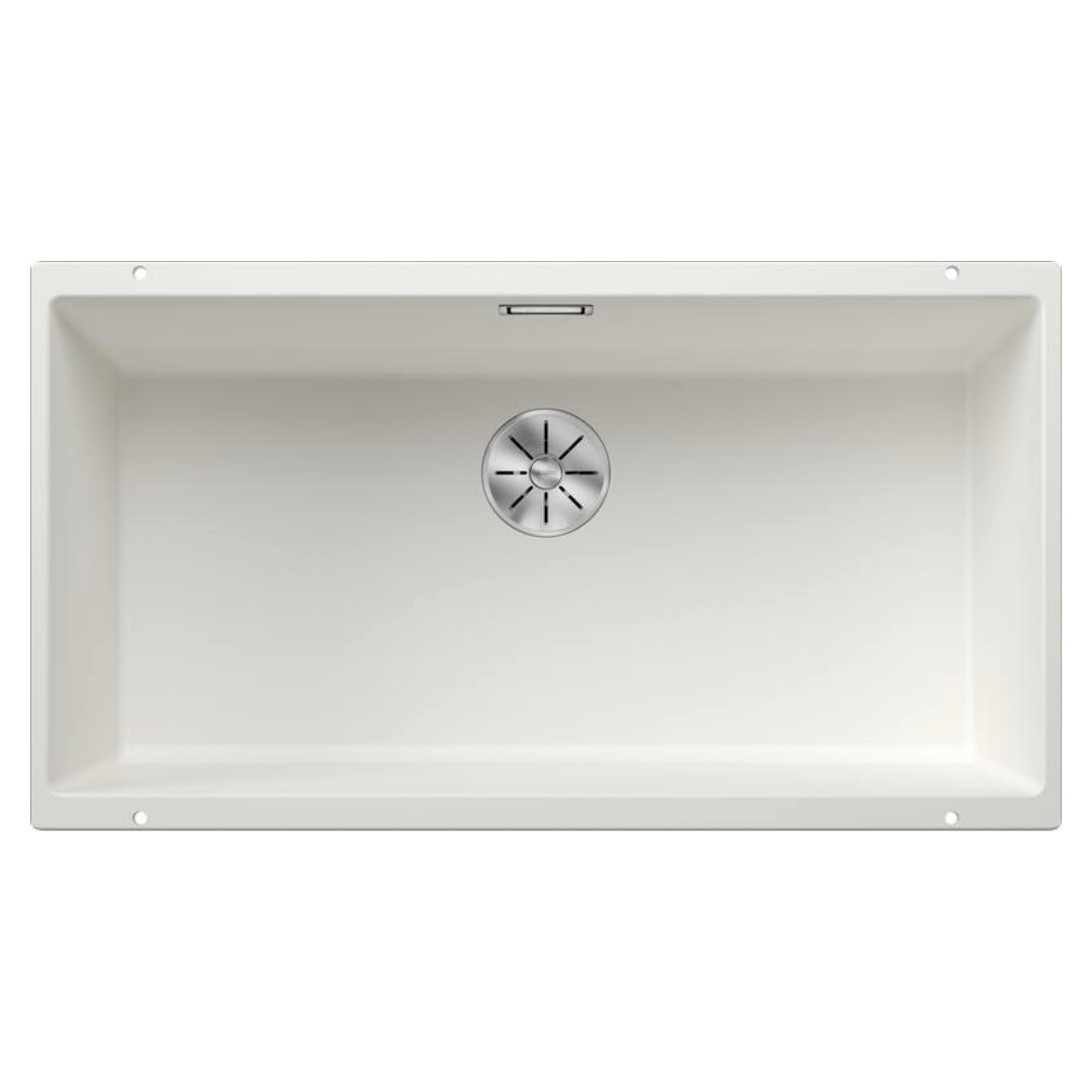 Blanco Subline 800 - U White Silgranit Sink - The Tap Specialist