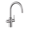 Blanco TAMPERA 3 - in - 1 Swivel Hose Stainless Steel Kitchen Tap - 526560 - The Tap Specialist